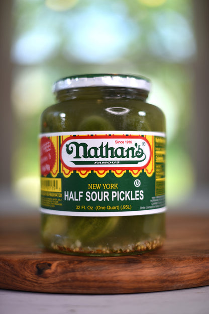 Half Sour Pickles